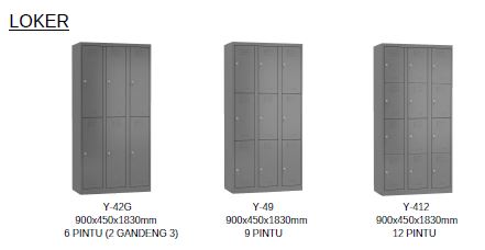 LOCKER BESI - YAMANAKA - (TKDN 54.21%)