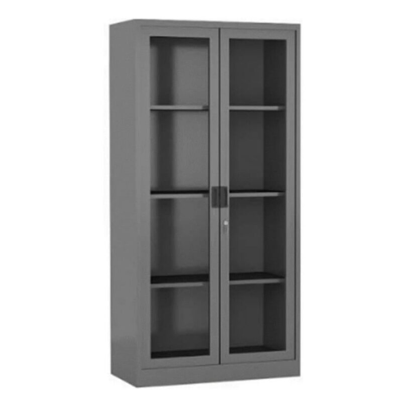 Almari 2 Pintu Kaca Swing