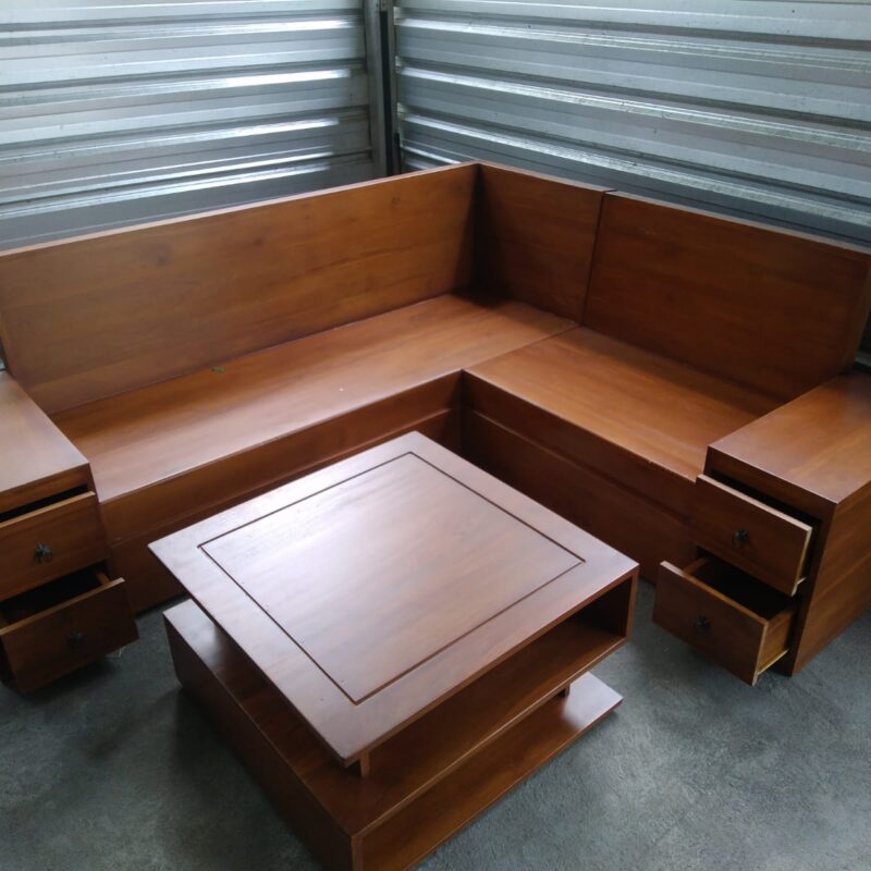 MEJA KURSI KAYU