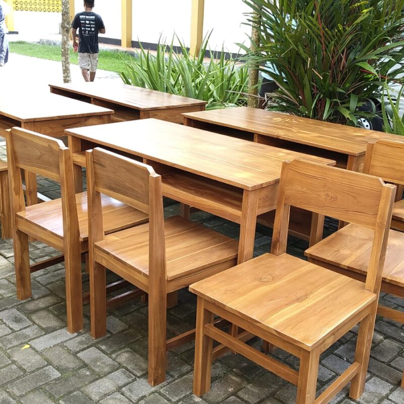 KURSI SISWA KAYU