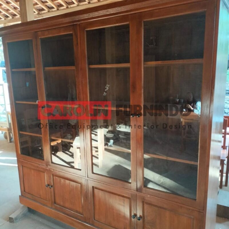Almari Arsip Kayu Custom 200x45x190