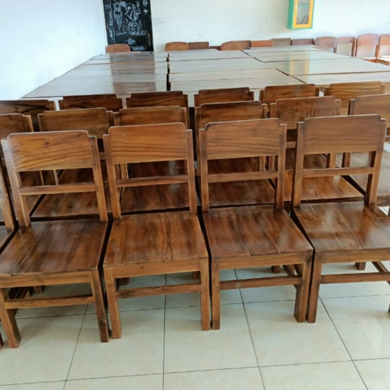 KURSI SISWA KAYU