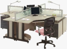 Meja Kerja Workstation