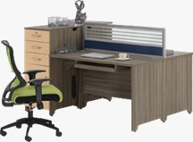 Meja Kerja Workstation