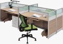 Meja Kerja Workstation
