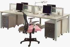 Meja Kerja Workstation