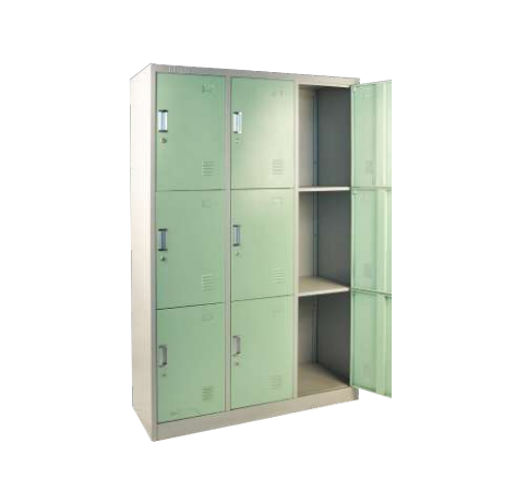 Loker 9 Pintu Gandeng